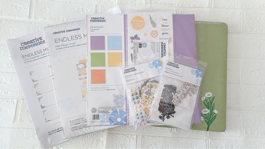 クリエイティブメモリーズ エンドレスメドウズアルバムセット - メルカリ