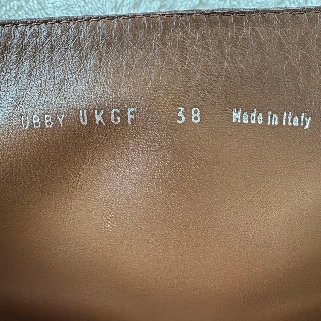 【さくら様分】バリー ロングブーツ 38 （24.5cm） ブラウン