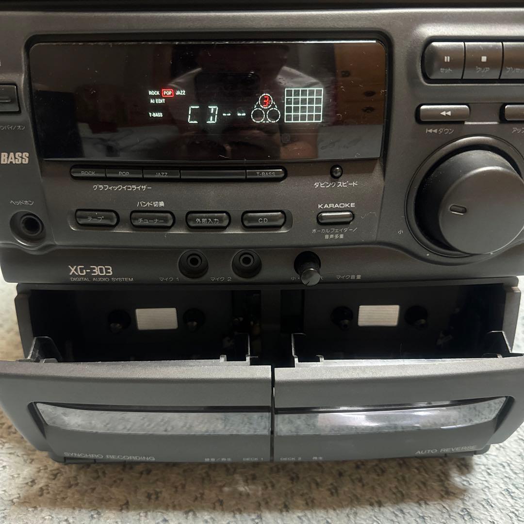AIWA アイワ コンポ XG-303 - メルカリ