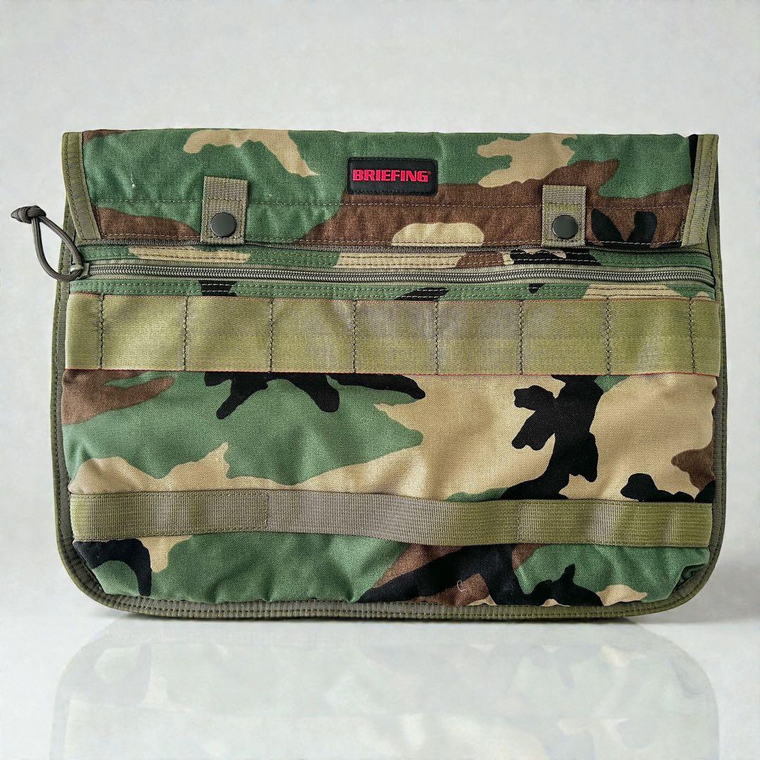 BRIEFING ブリーフィング ケース ウッドランドカモ iPadノートPC