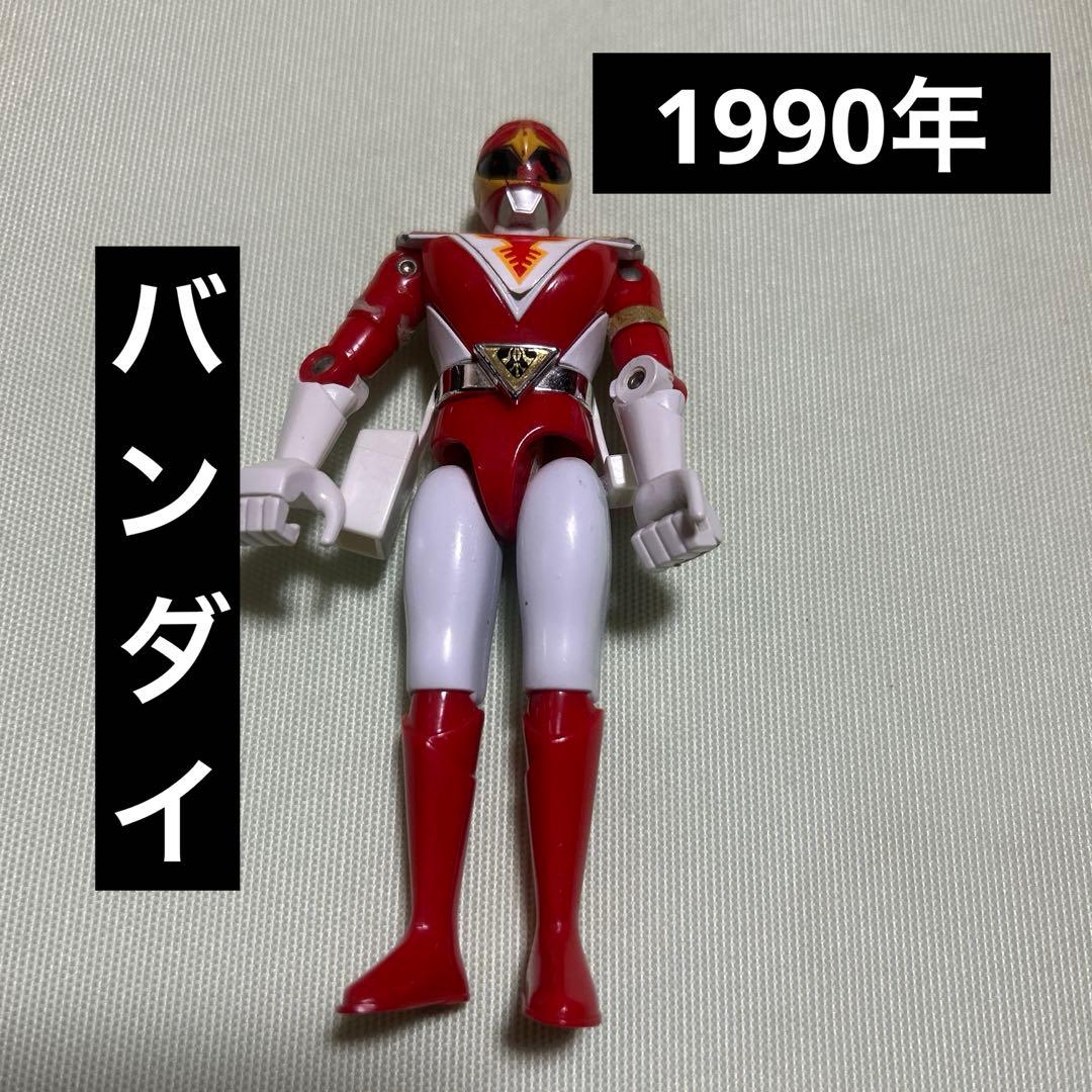 昭和レア 鳥獣戦隊ライブマンレッドファルコンフィギュア 超合金 戦隊
