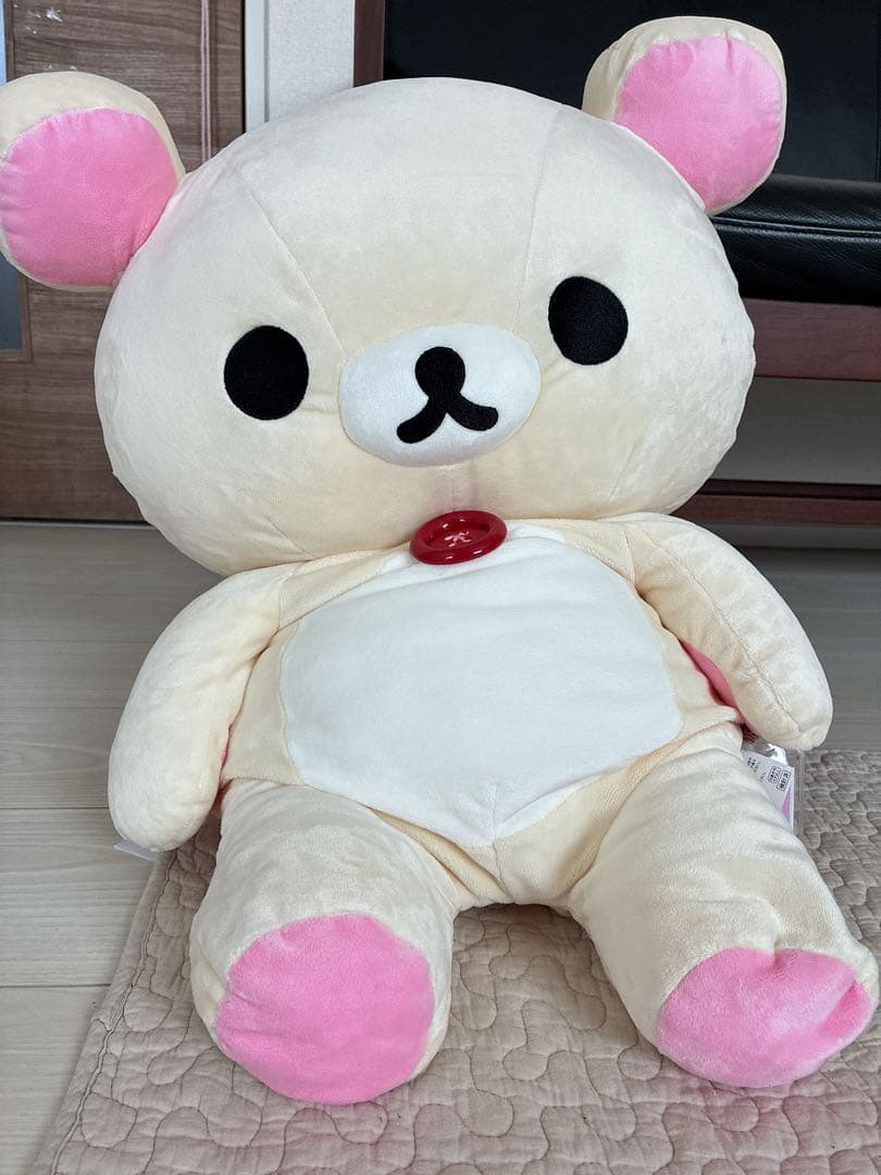 コリラックマ ぬいぐるみ LLサイズ コリラックマの20周年を記念して 『コリラックマ超特大ぬいぐるみ』の