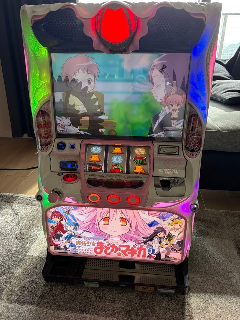 パチスロ 魔法少女まどか☆マギカ2 まどマギ2 実機 コイン不要機 ※直接