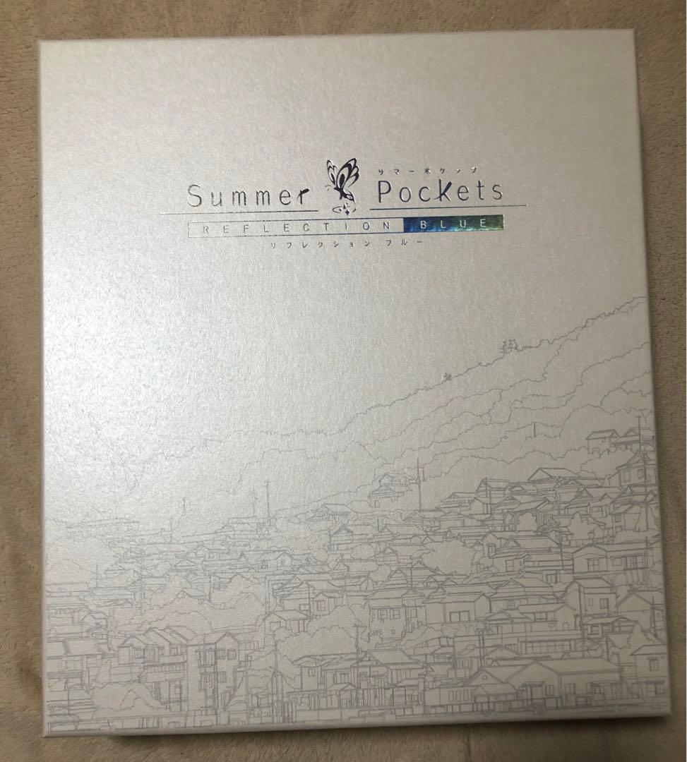 【匿名配送】サマポケ　豪華版 Amazon | Summer Pockets REFLECTION BLUE 豪華限定版 早期予約色紙