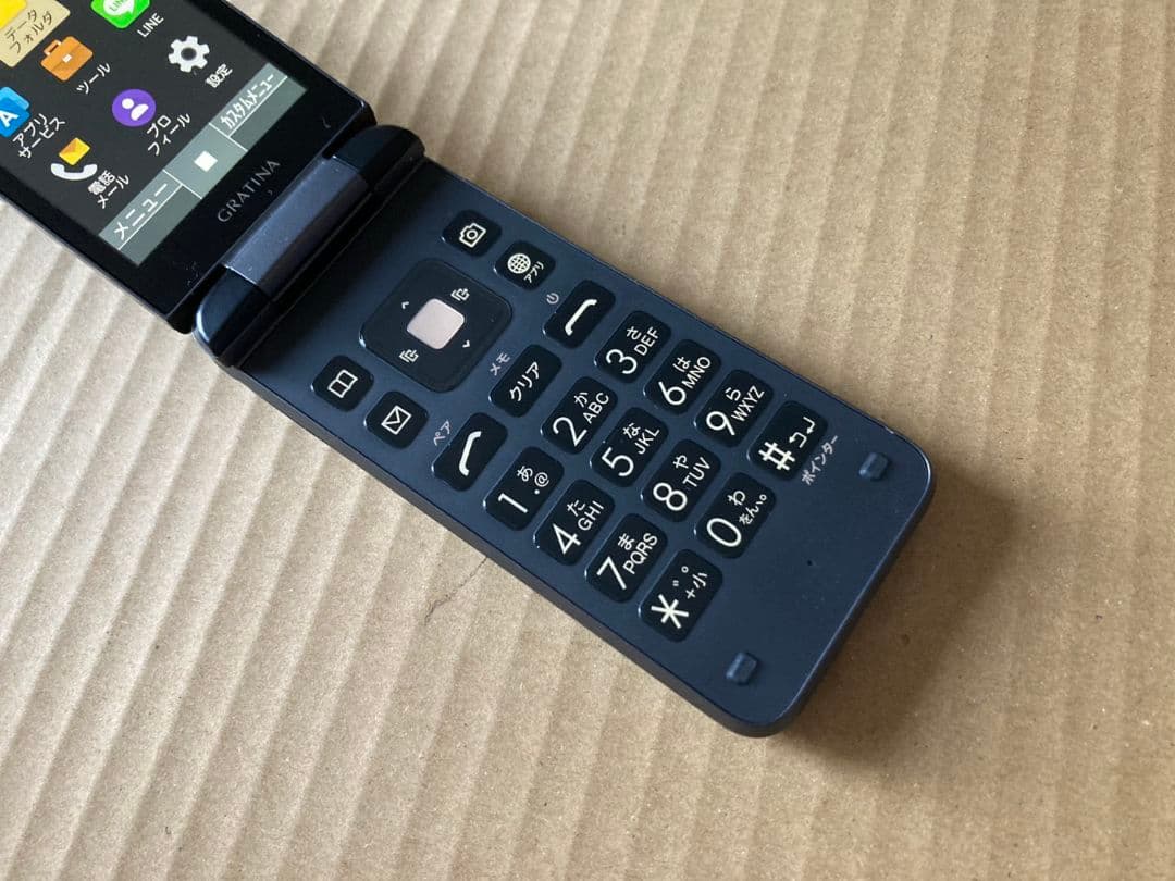 美品 G289 GRATINA 4G KYF39 SIMフリー ガラホ povo - メルカリ