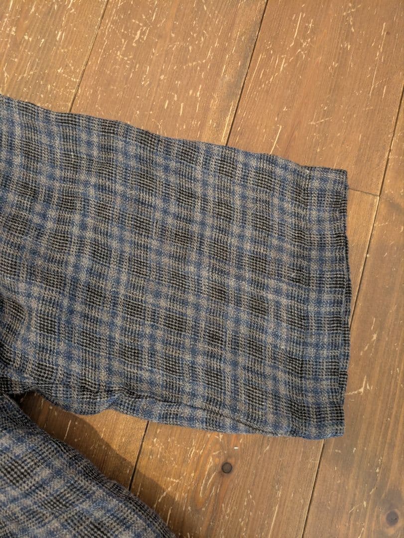 nest Robeネストローブ トラッドリネン チェックシャツ - メルカリ