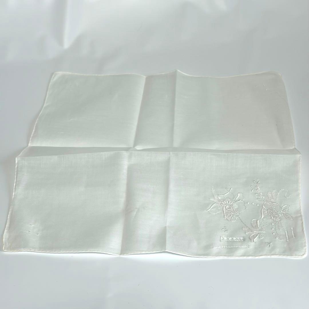 汕頭手刺繍 SWATOW ハンカチ ヴィンテージ スワトー スワトウ 2枚