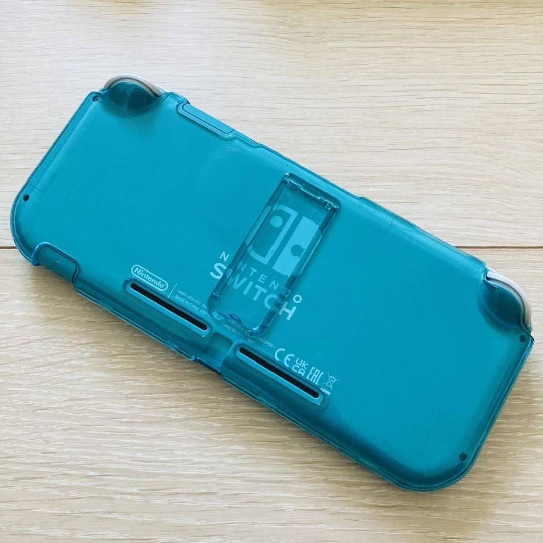 スイッチライト Switchlite本体 ターコイズブルー フィルム プロテクト