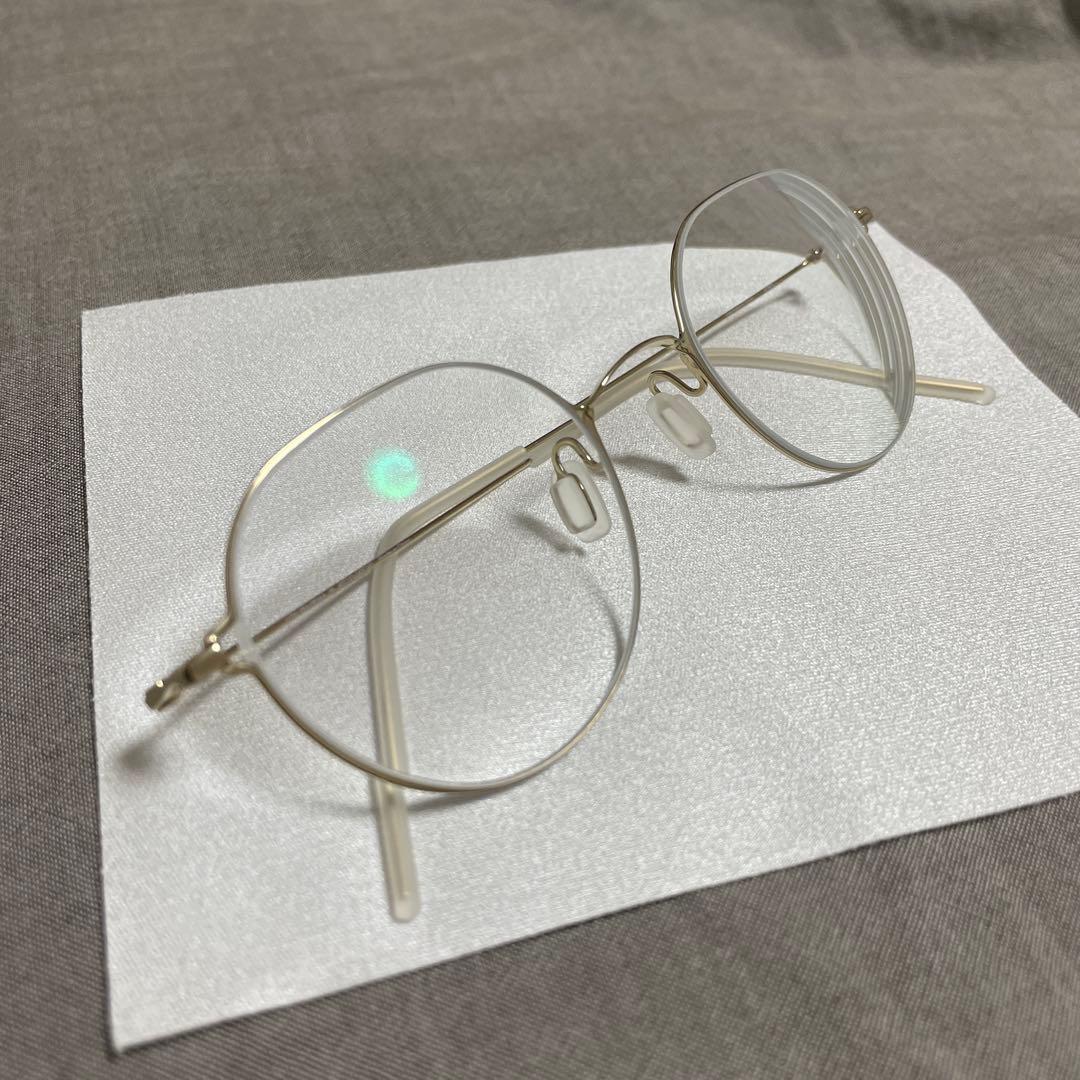 休日価格！美品 ジンズAirframe Ultra Light Titanium - メルカリ