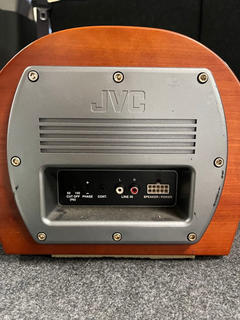 JVC サブウーファー 木製 円筒形 中古 - メルカリ