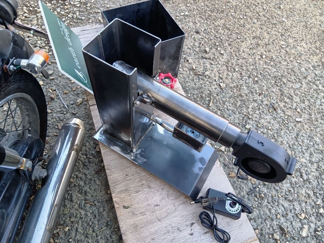 廃油ストーブ【ウォームファクトリーミニ】アースデザイン 5Lタンク 高