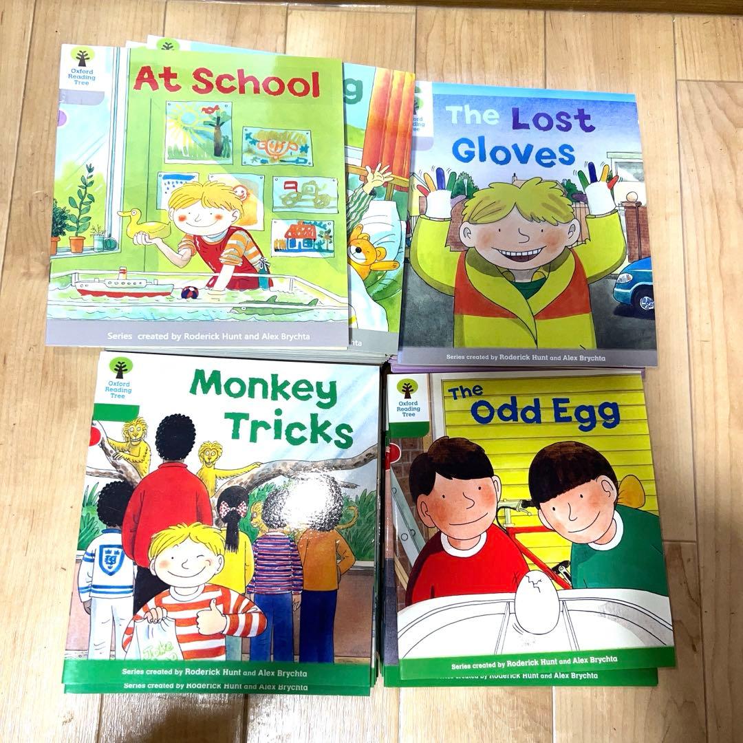 Oxford Reading Tree ORT Stage1〜2 150冊セット 新版ORT Read with Oxford Stage1の24冊セット Oxford reading tree