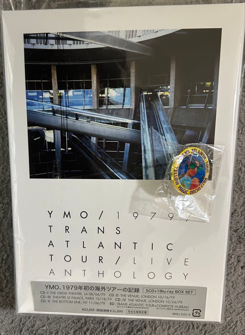 YMO 1979 TRANS ATLANTIC TOUR LIVE 特典付き - メルカリ