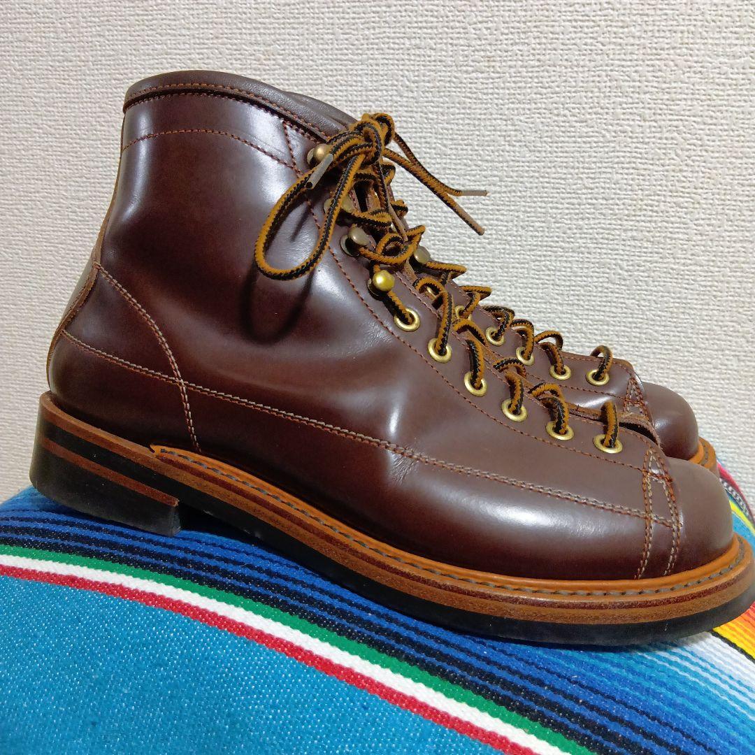 LONE WOLF BOOT ワイヤーマン☆25㌢☆ロンウルフ☆高級ガラスレザー