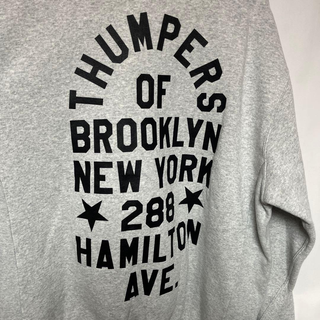新品 THUMPERS BROOKLYN NYC サイドポケット付スウェットXL - メルカリ