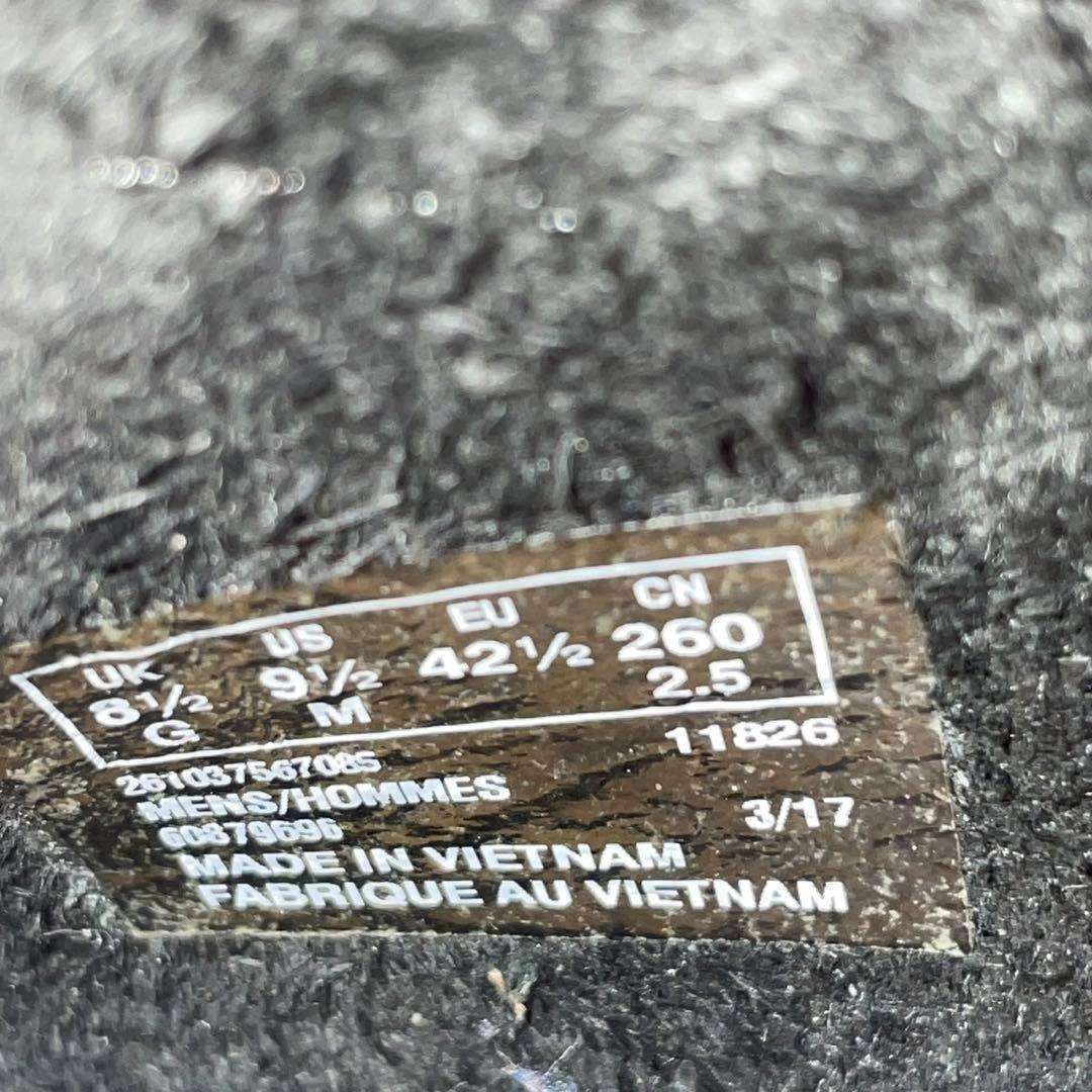 ☆人気☆クラークス ワラビー オールレザー【26.5】ブラック クレープ