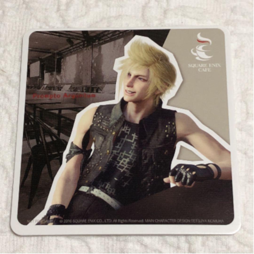 FF15 FFXV スクエニカフェ限定コースターVol.2全種4人セット ノクト