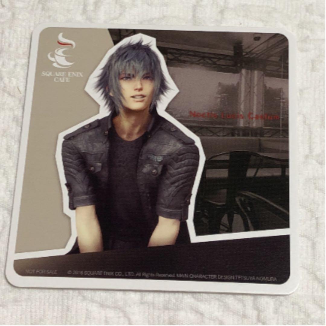 FF15 FFXV スクエニカフェ限定コースターVol.2全種4人セット ノクト