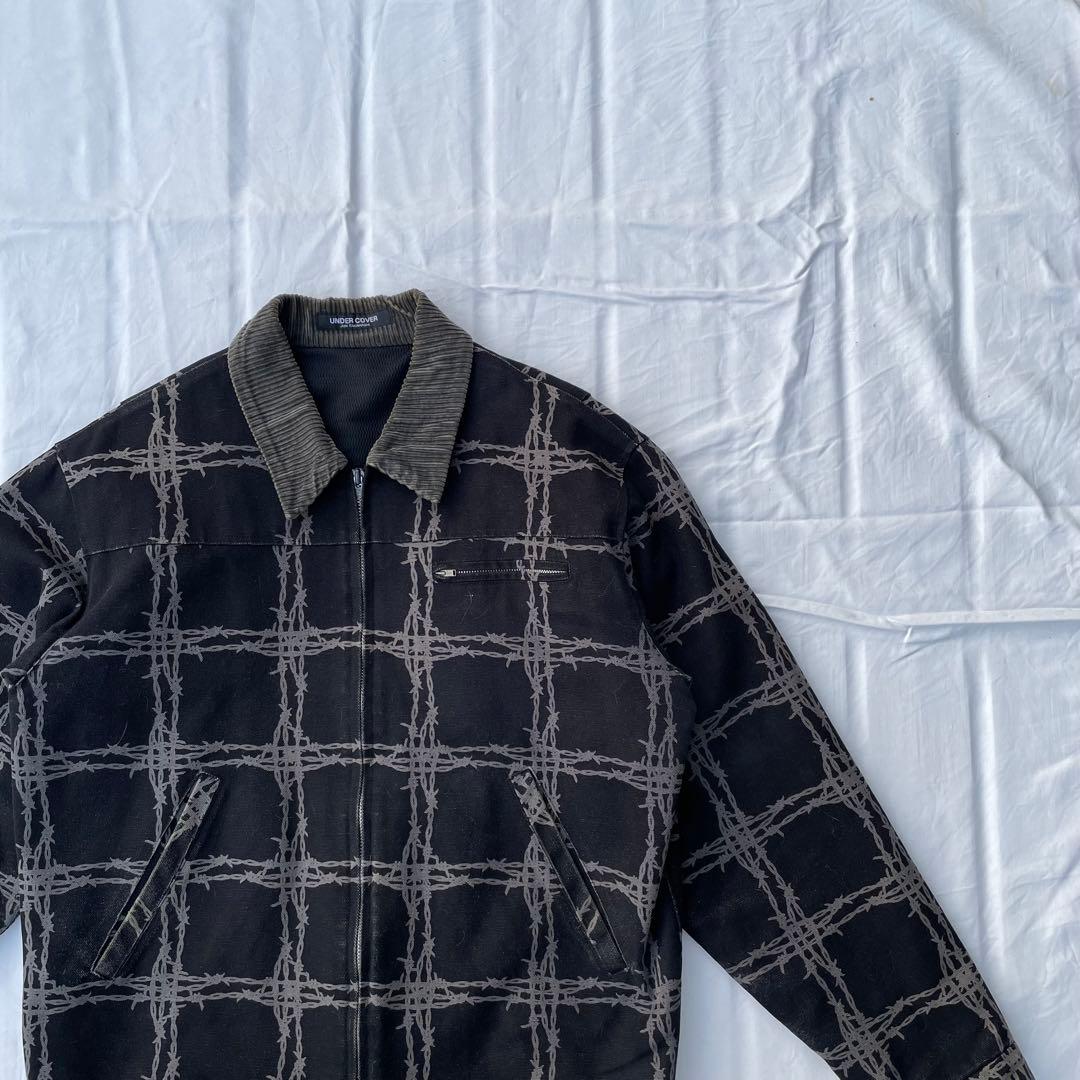 undercover 96aw wire jacket 有刺鉄線 - メルカリ