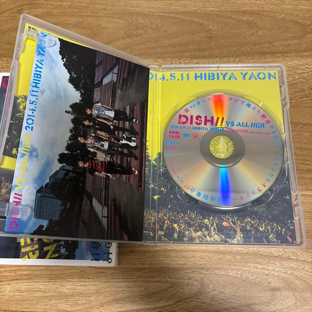 DISH// vs ALL //ER 日比谷野音ライブ DVD - メルカリ