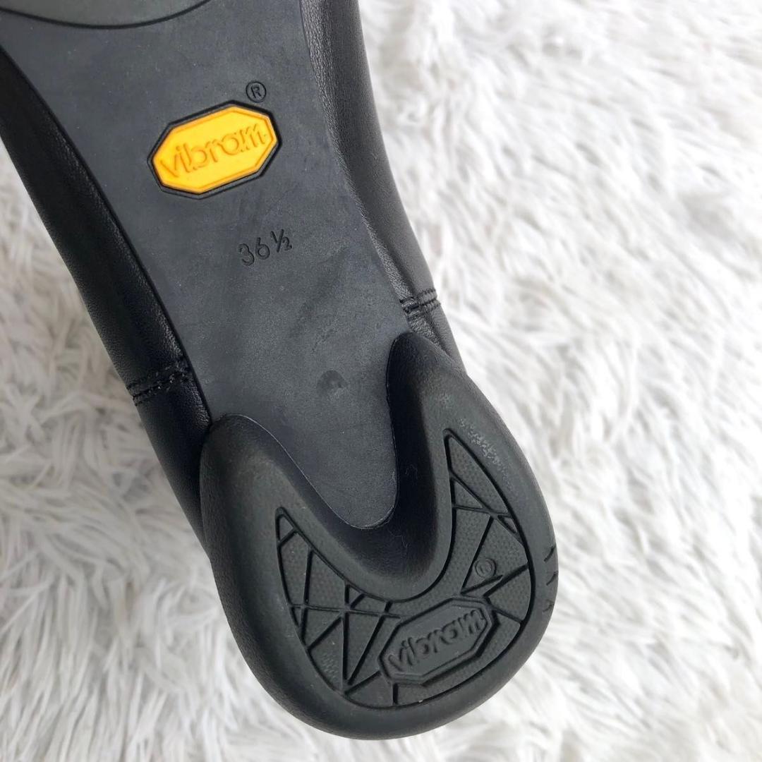 ブーツ レディース 23.5 黒 SHISEI シセイ Vibram ビブラム - メルカリ