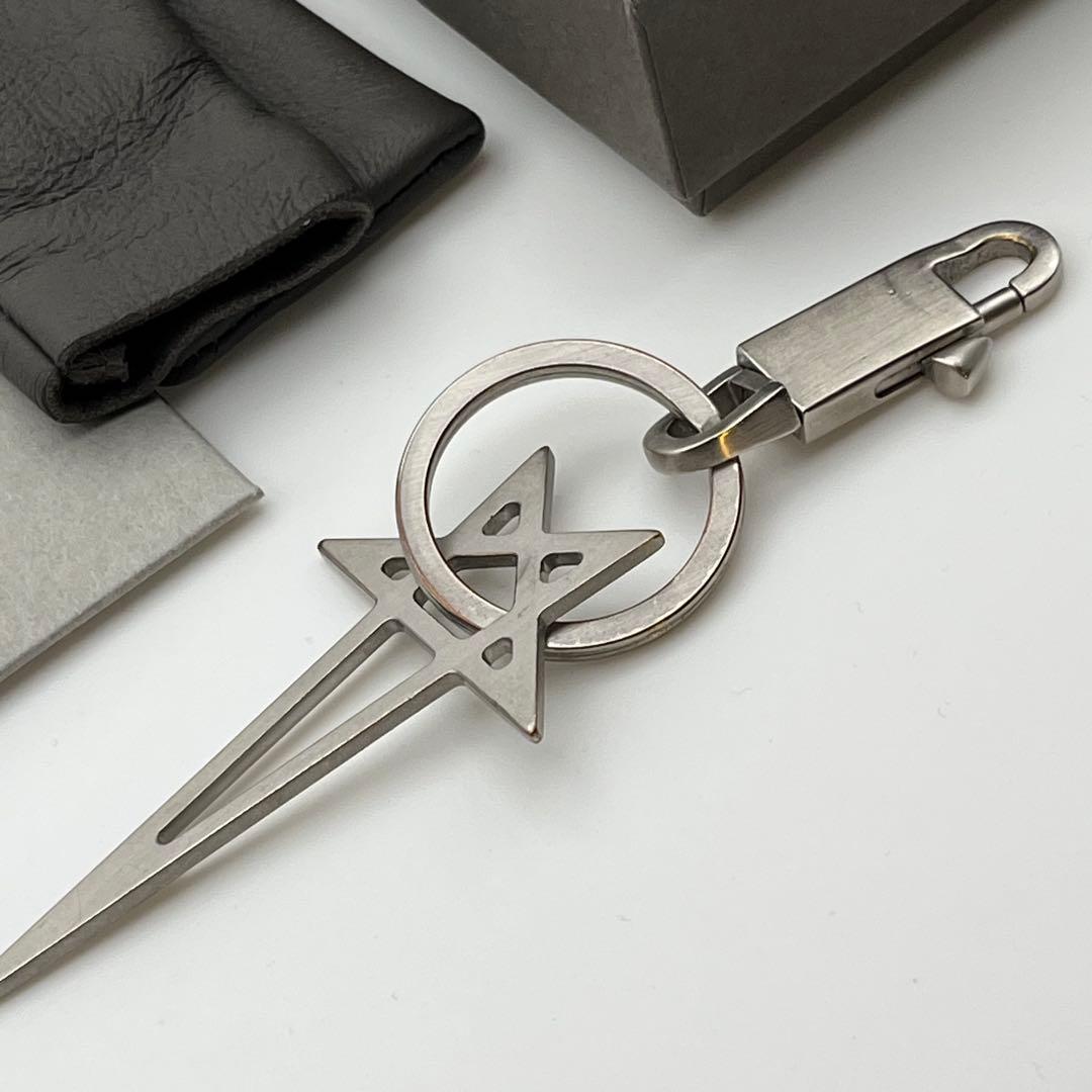 Rick Owens PENTAGRAM KEY CHAIN