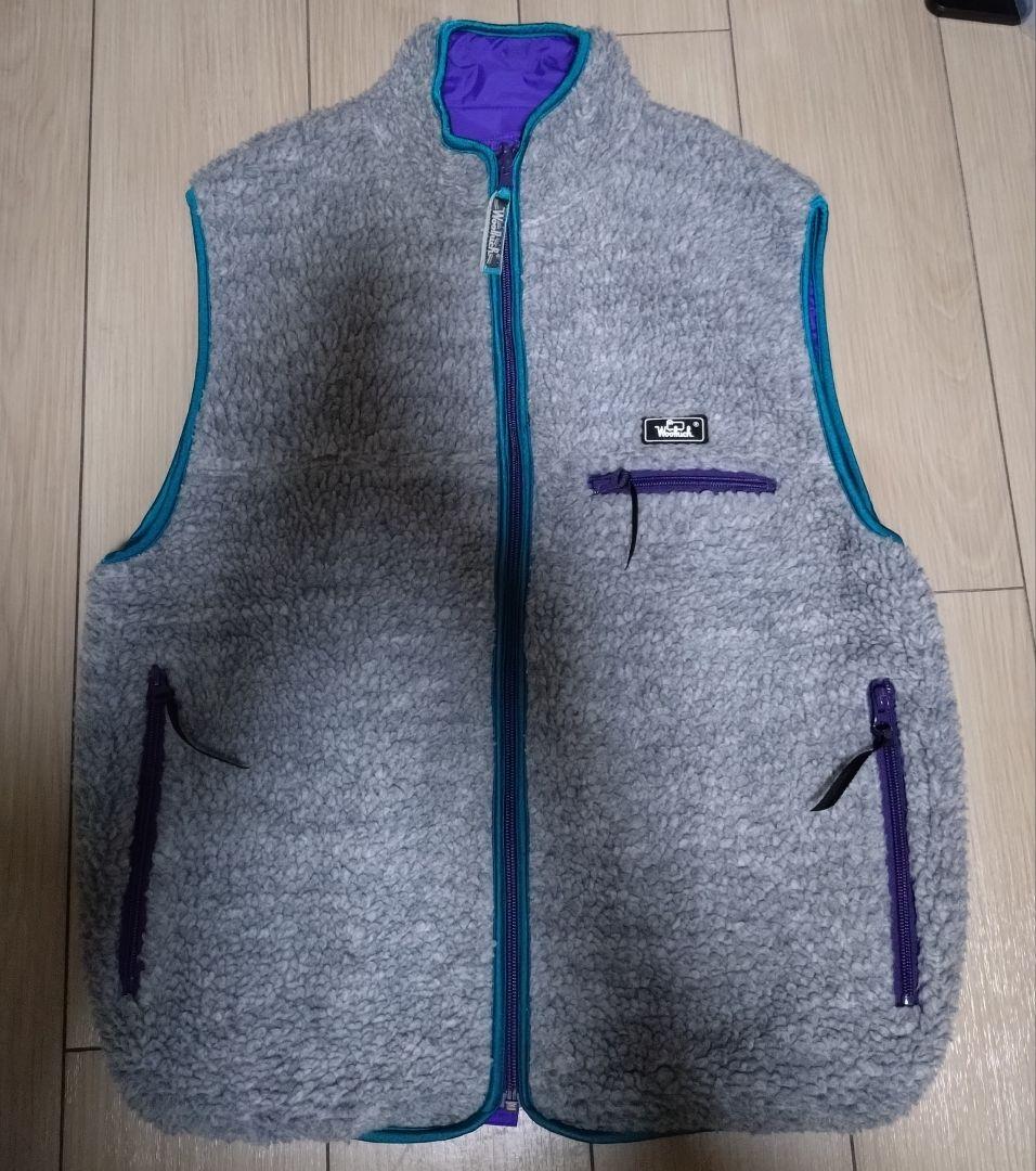90s Woolrich フリース ボア ベスト ウールリッチ リバーシブル 90s Woolrich フリース ボア ベスト ウールリッチ リバーシブル 90s
