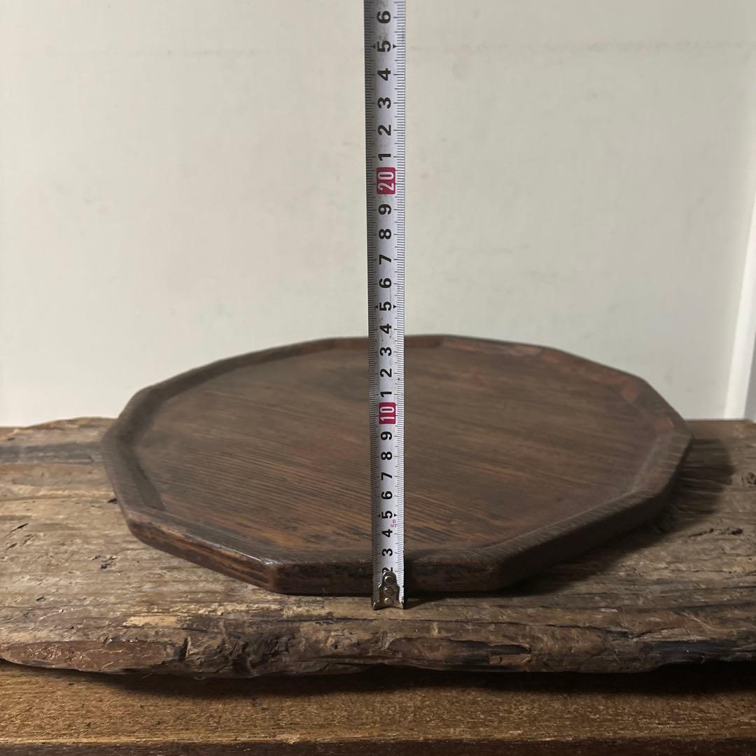 李朝十二角膳天板その66 盆.古道具.骨董品.韓国骨董.