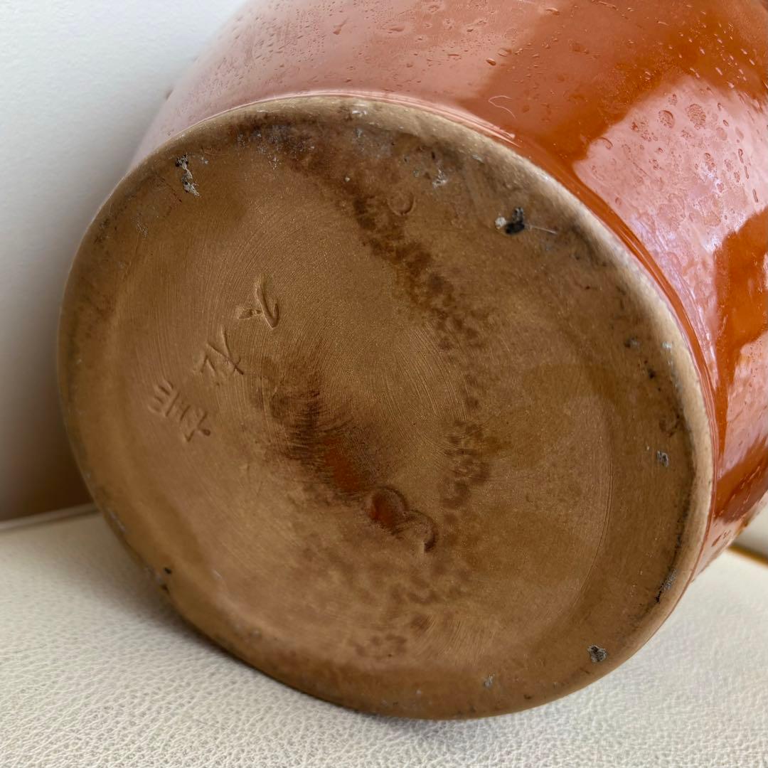 常滑焼 久松窯謹製 梅干し壺 味噌壺 ぬか漬けなど 3号サイズ 無公害