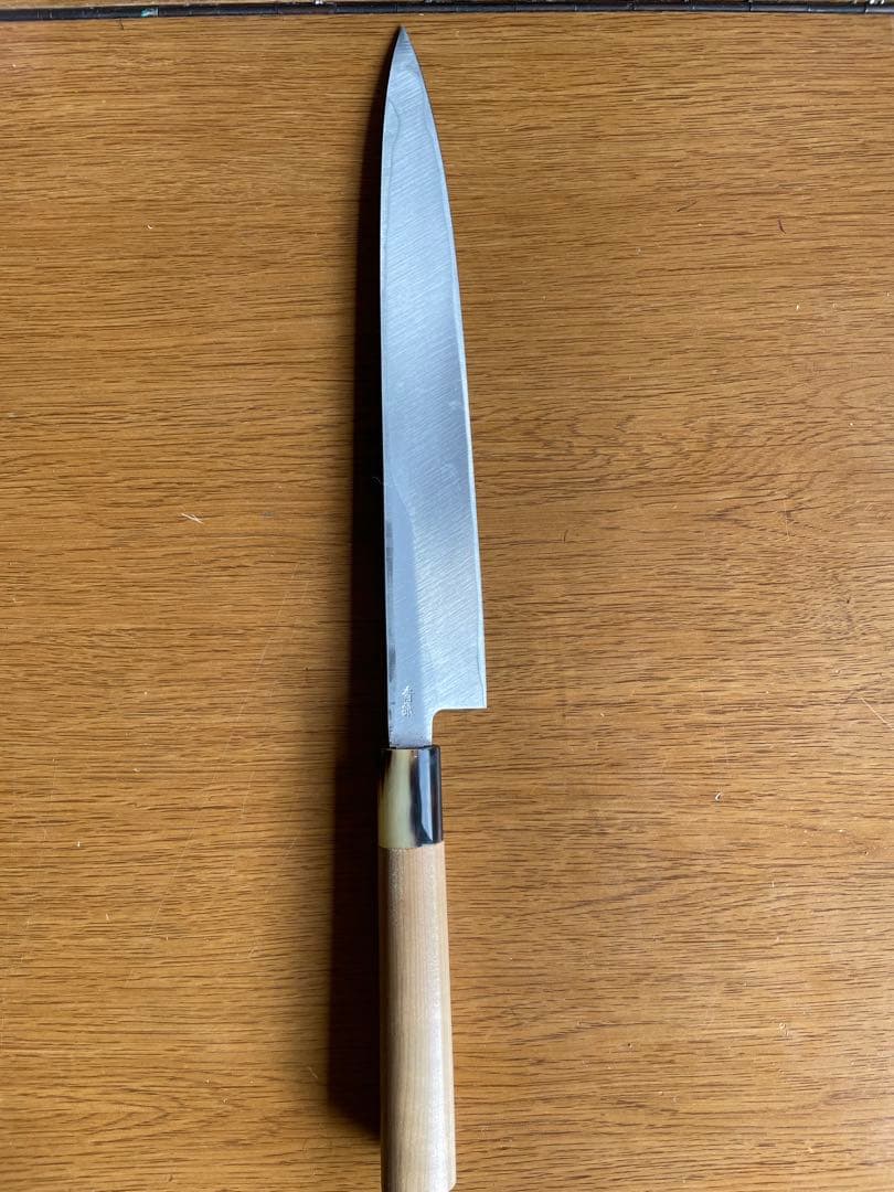 久喜 本水牛 左用 柳刃包丁 青紙 240mm - メルカリ