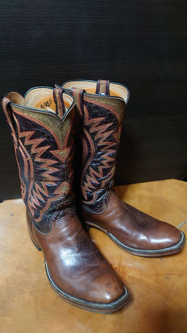 ☆リオスオブメルセデスウエスタンブーツ9.5D (27.5cm)お値下げ交渉OK