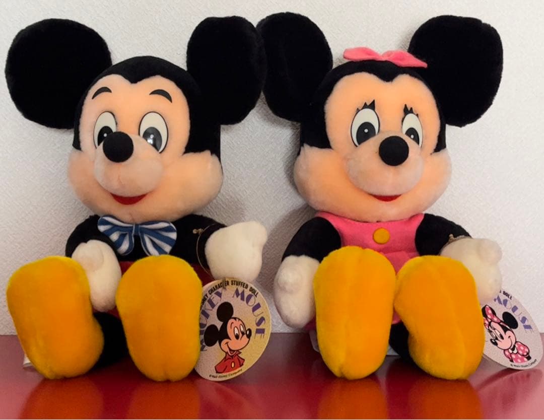 昭和レトロ タグ付き】old ディズニー☆ 昭和ミッキー& ミニー