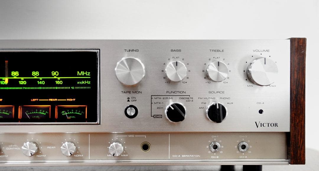 ★VICTOR GX-500 趣向あふれる堂々たる構えの大型レシーバ―♪