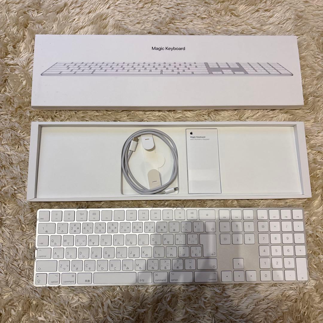 Magic Keyboard 日本語配列 ホワイト　ライトニング端子充電 Magic Keyboard - 日本語（JIS） - Apple（日本）