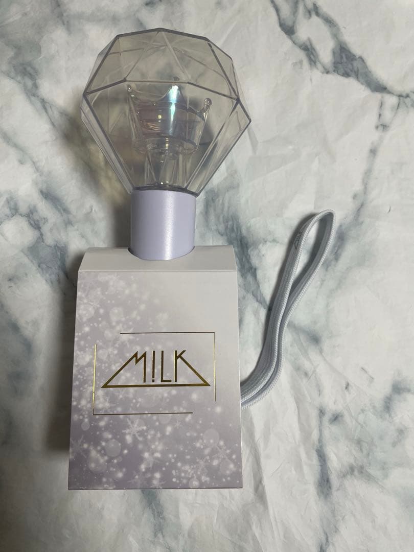 M!LK ミルク ペンライト　(即購入可能) M LK］ミルクラスタルスティック3 ペンライト ミルク 新品未開封
