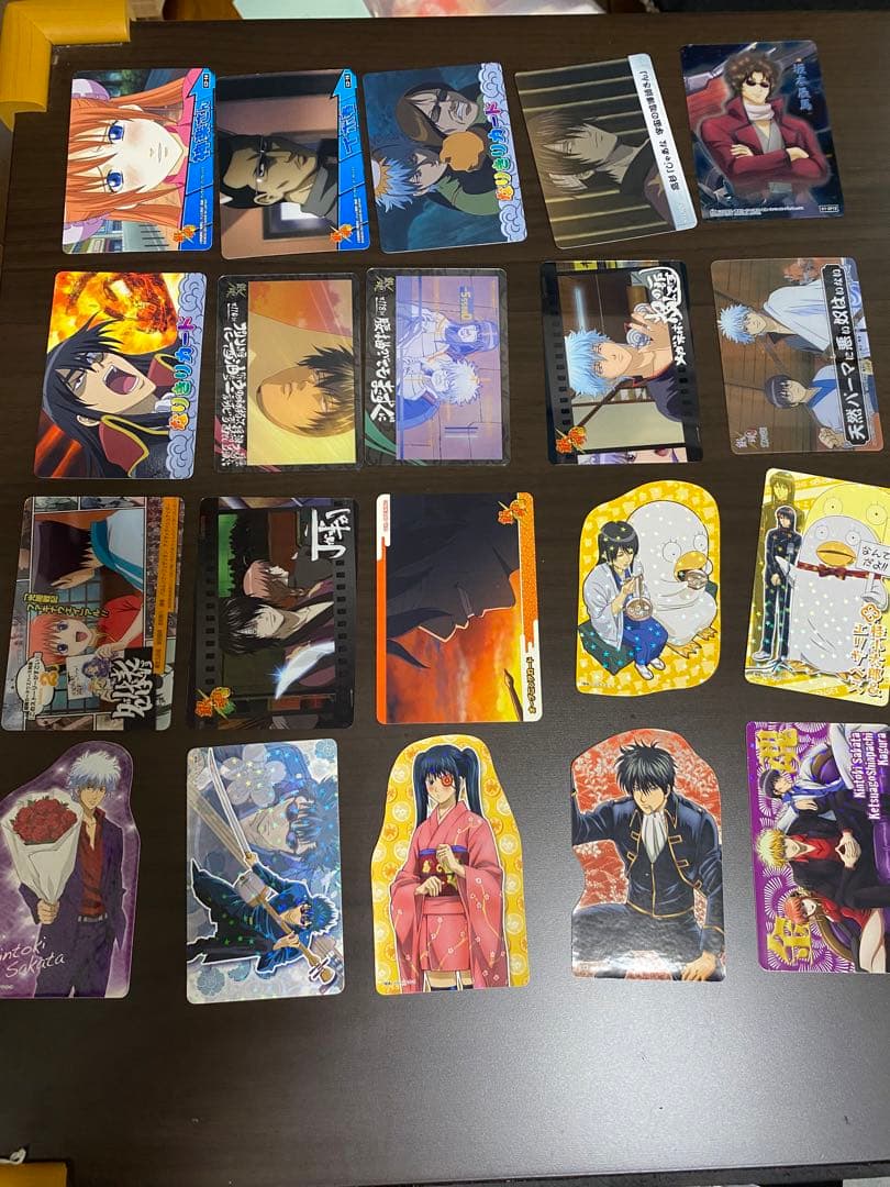 銀魂 ガチャ カード シール 150枚セット - メルカリ