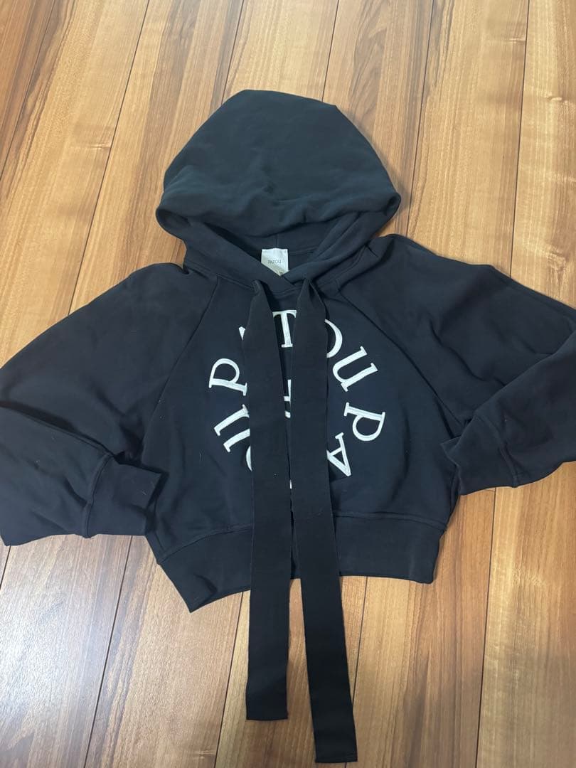 パトゥ PATOU パーカー XS 黒 - メルカリ