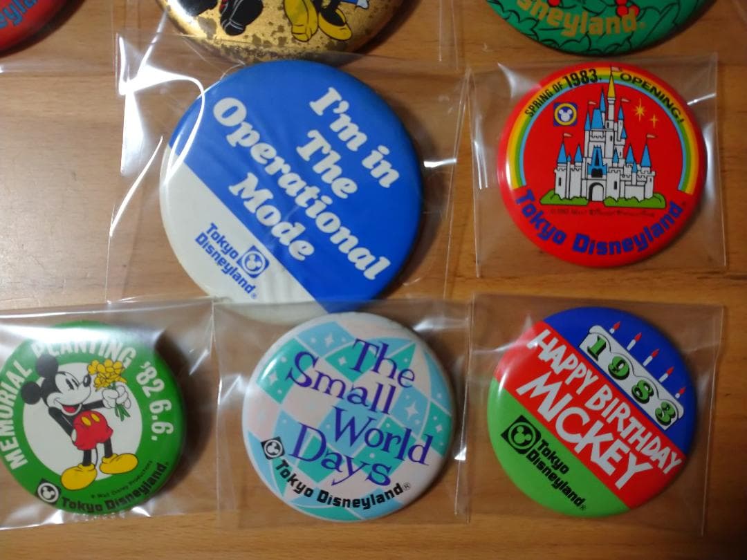 東京ディズニーランド☆バッジ☆スターツアーズ☆80年代☆Captain EO