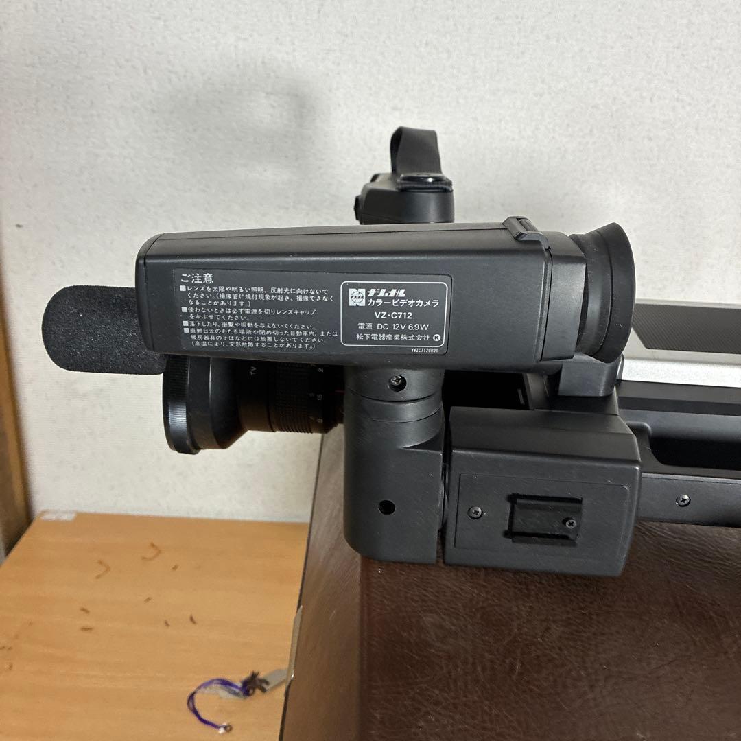 超レア昭和 National VZ-C712カラー ビデオカメラ 動作未確認 - メルカリ
