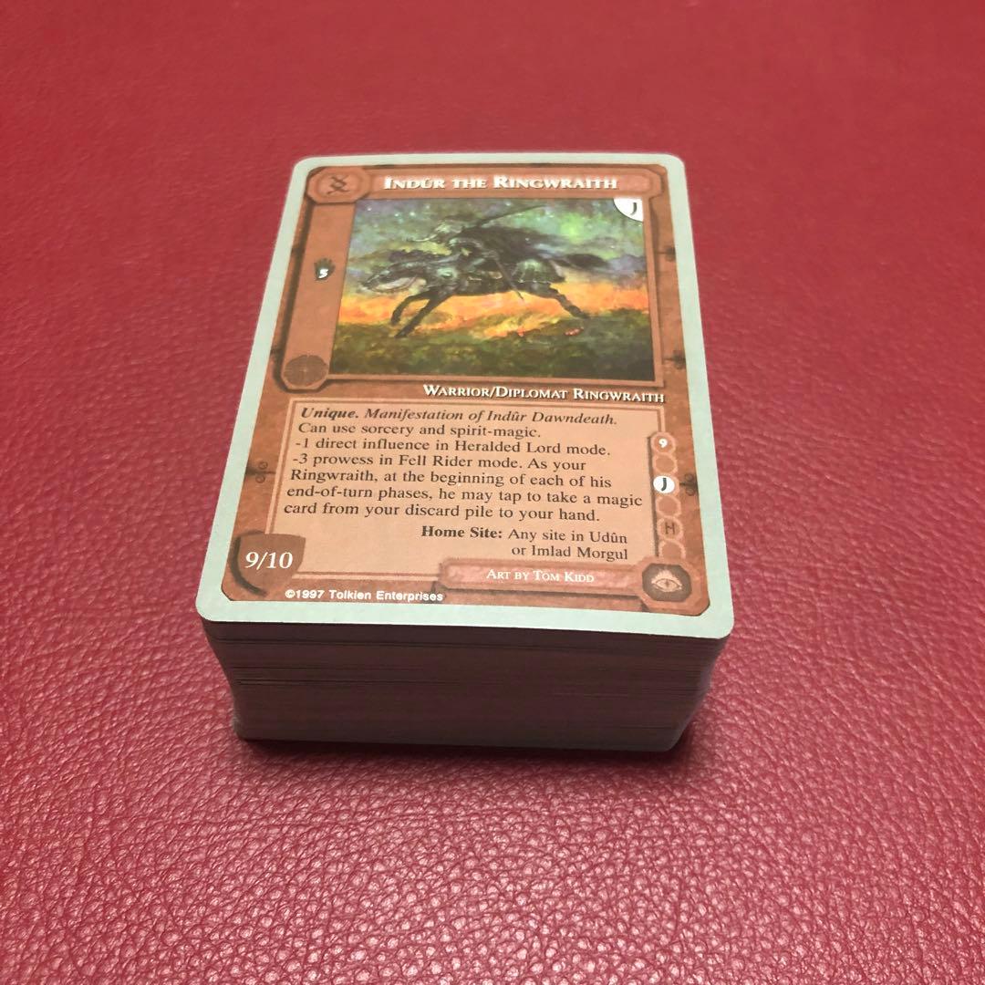 ミドルアース カード チャレンジデッキJ ccg コンプ 指輪物語 希少