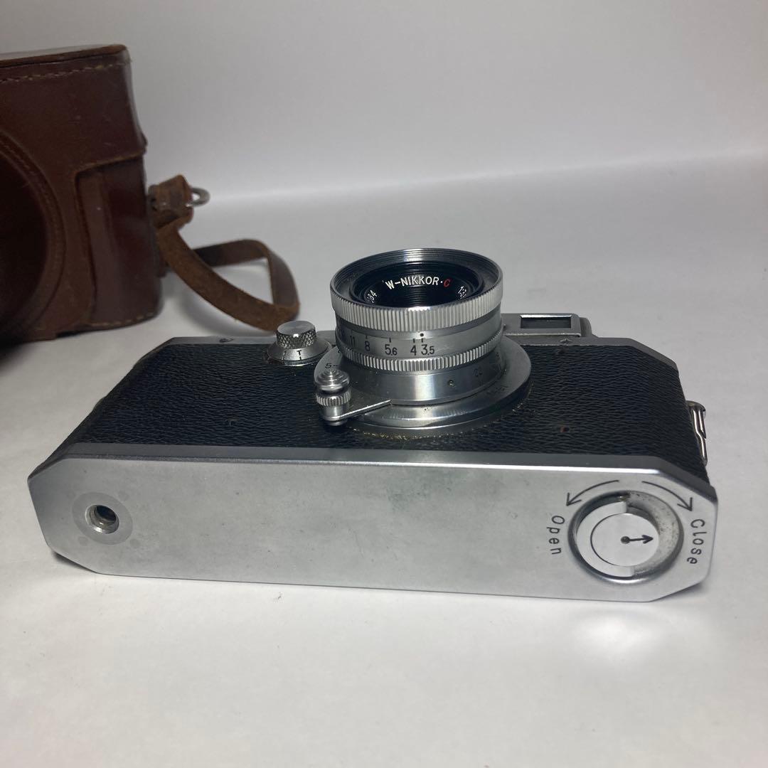 キャノン オールドカメラ NO.135725 革ケース付き - メルカリ