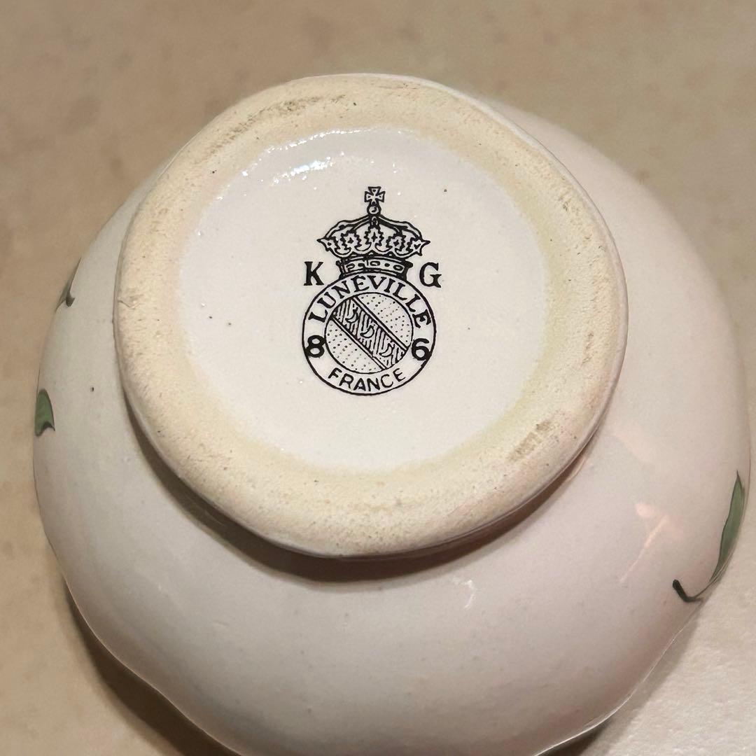 フランス K&G リュネヴィル マスタードポット 完品 - メルカリ