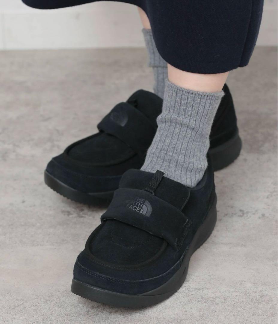 ノースフェイス　ヌプシ　ローファー　24センチ ザ・ノース・フェイス]ヌプシ ローファー スエード（ユニセックス