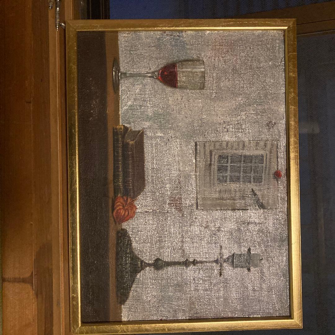 静物 油絵おりかわ 1978年制作 - メルカリ