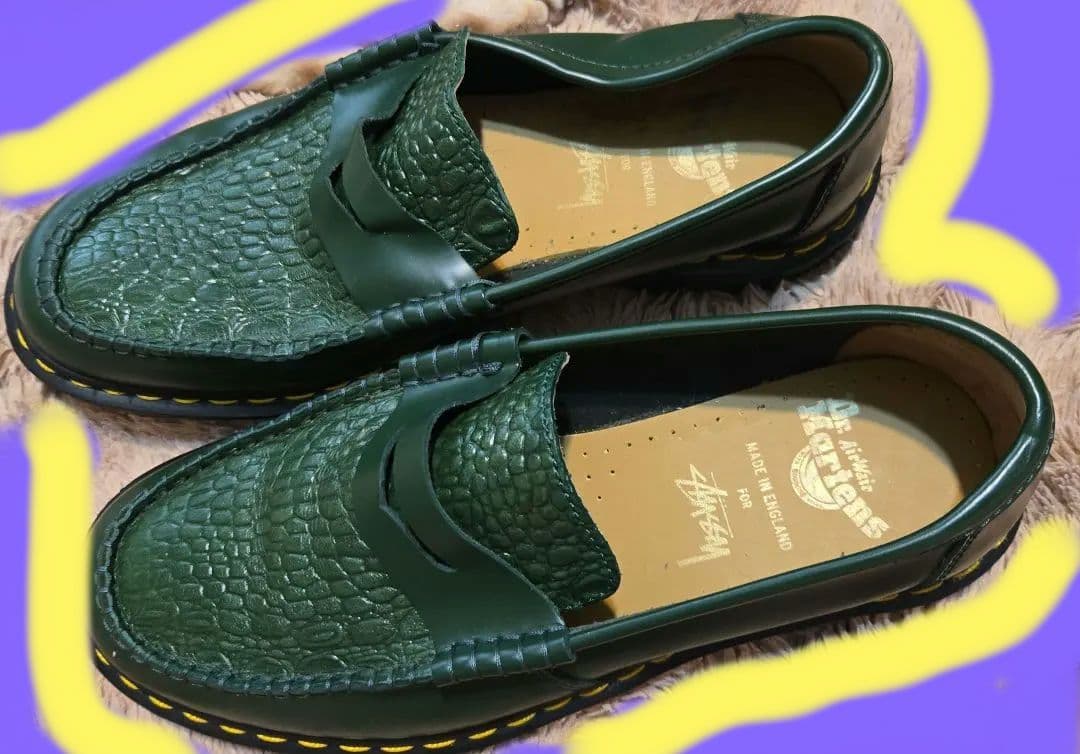 STUSSYxDr.Martens ローファー 27cm used 2026年最新】stussy dr.martens ローファーの人気アイテム - メルカリ