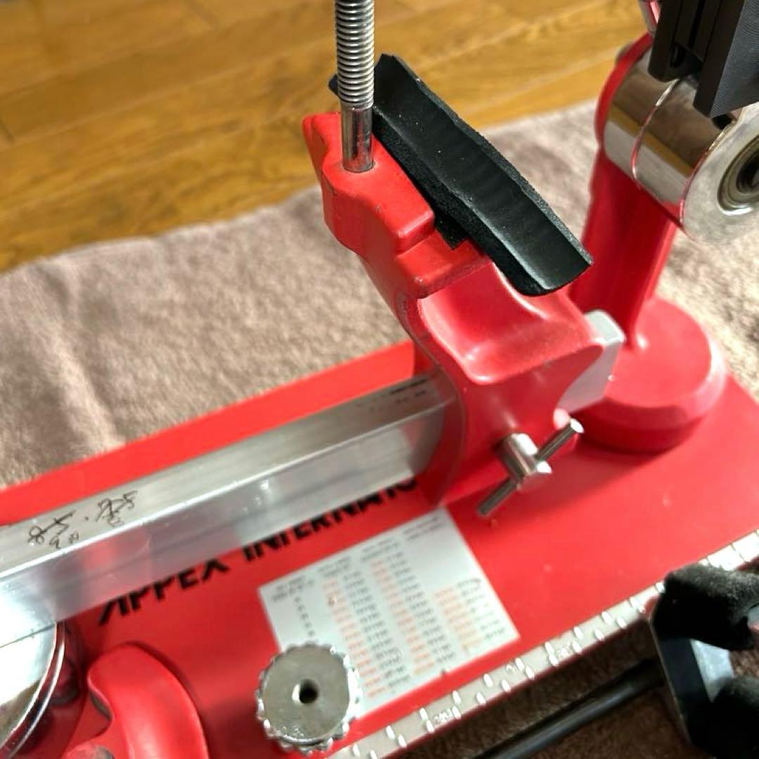 APPEX テニス ガット張り機 ストリングマシン 分銅式 BY017s - メルカリ