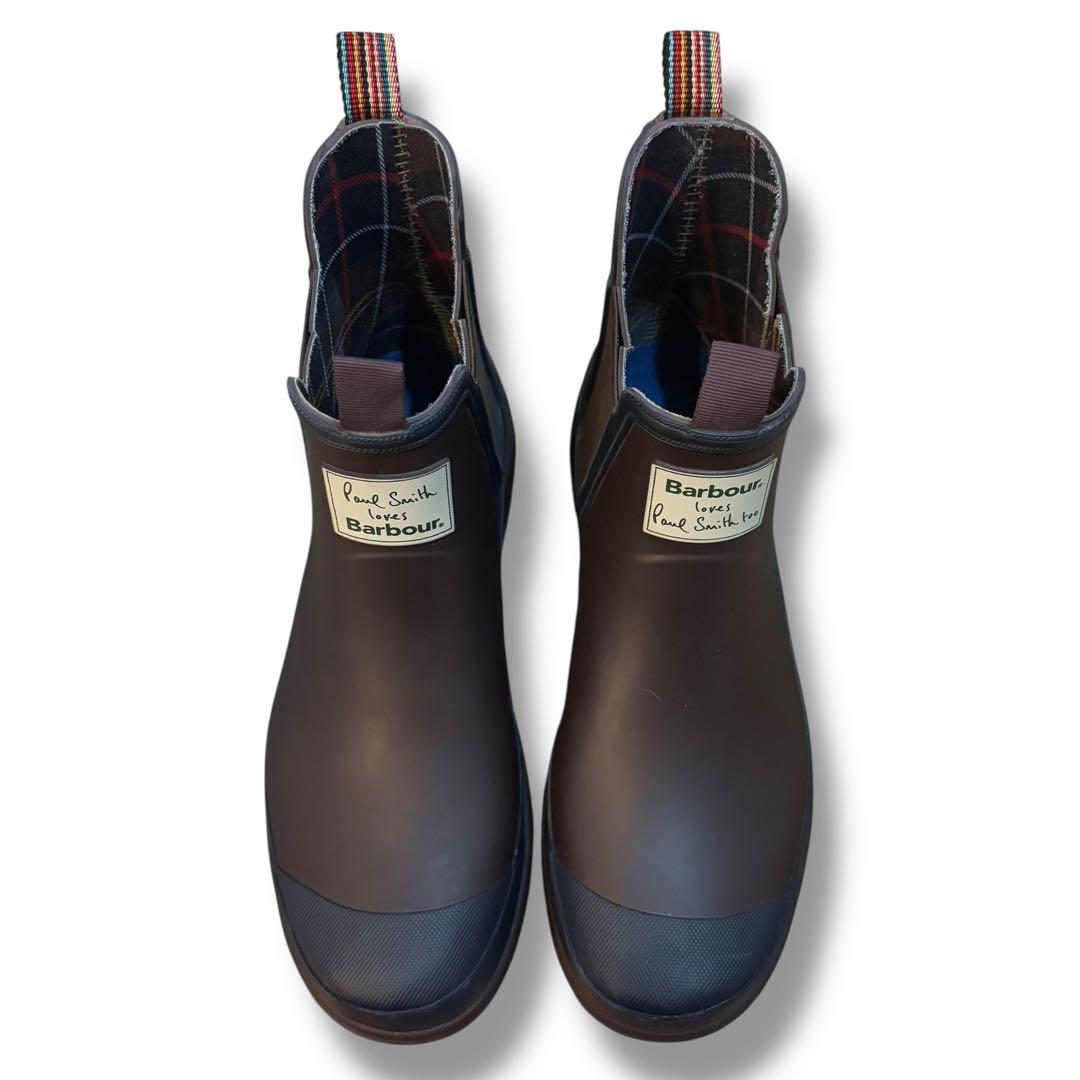 Paul Smith × Barbour レインブーツ サイドゴア 27.5cm