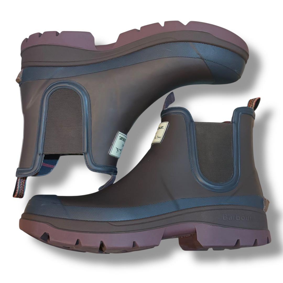 Paul Smith × Barbour レインブーツ サイドゴア 27.5cm