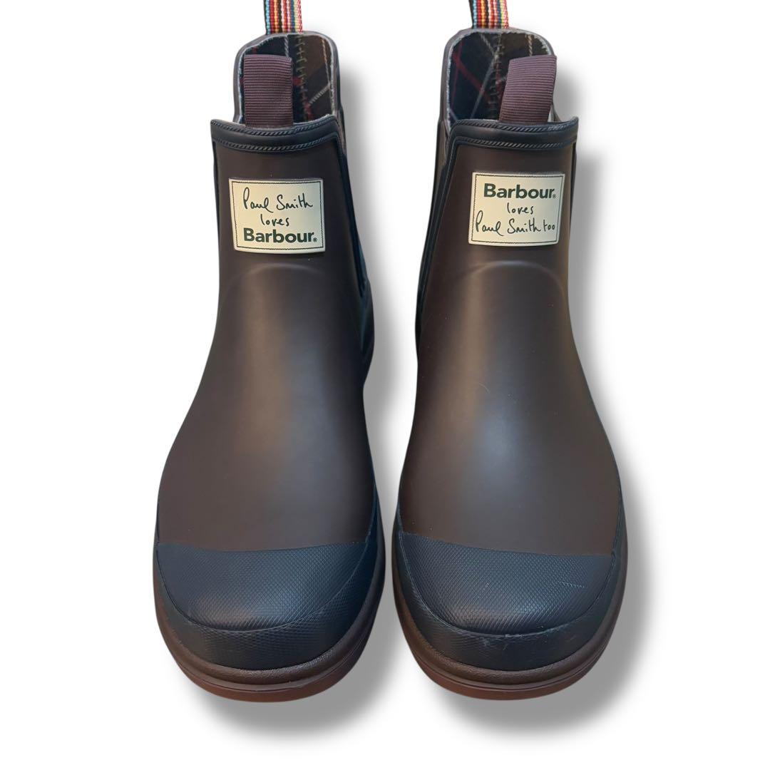 Paul Smith × Barbour レインブーツ サイドゴア 27.5cm
