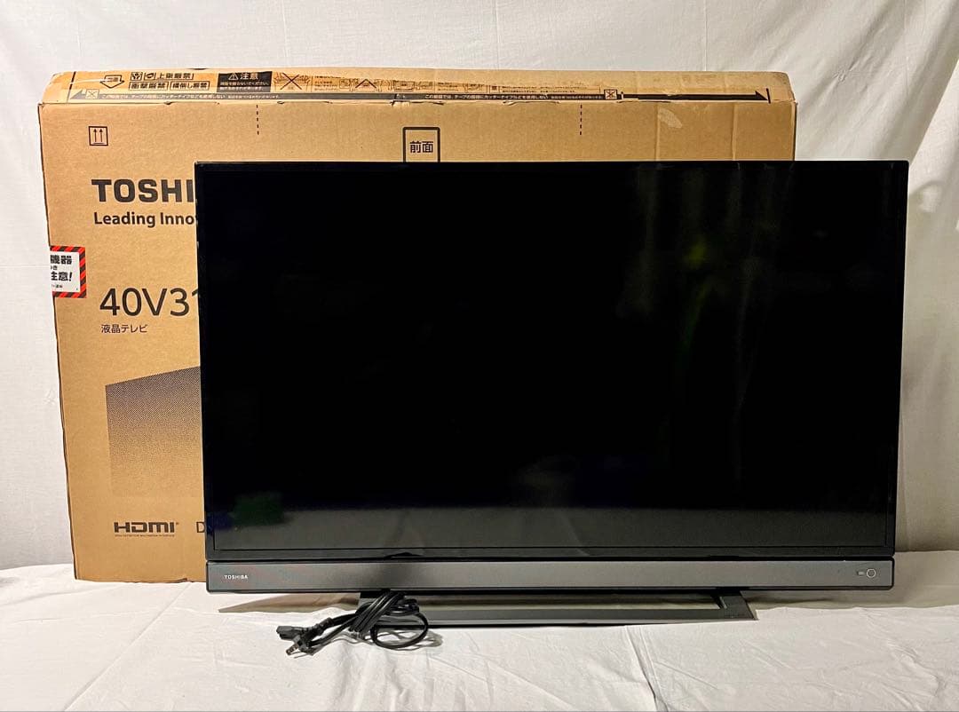 ② 東芝 液晶テレビ 40V型 40V31 2017年製 Amazon.co.jp: Regza 40V31 Toshiba 40V Terrestrial BS 110 Degree CS